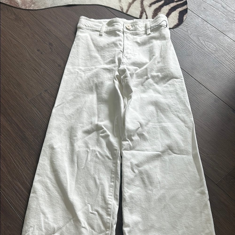 Zara White Marine Pants